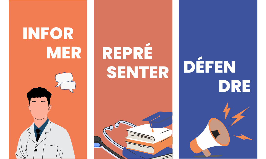 Informer, Représenter, Défendre