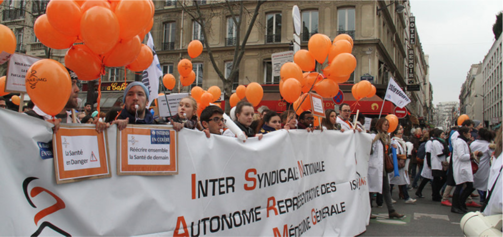 4eme annee Manif ISNAR IMG