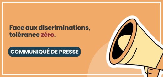 Bannière Communiqué de presse Face aux discriminations tolérance zéro